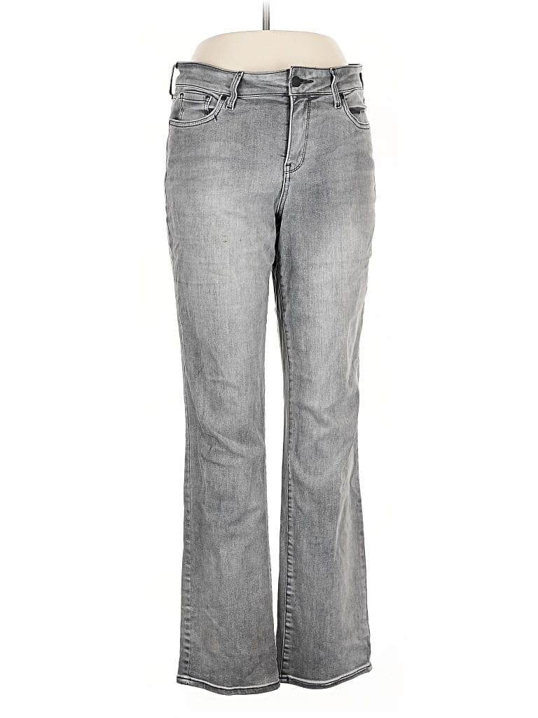 Pre-owned Nydj Jeans In Silver