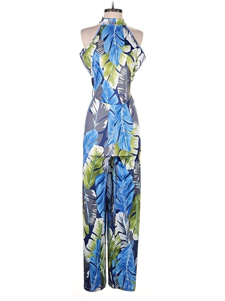 Pre-owned Unbranded Jumpsuit In Blue