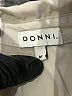 DONNI Metallic Ivory Long Sleeve Blouse Size M - photo 7