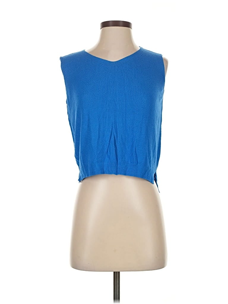 Pre-owned Unbranded Cardigan Sweater In Blue