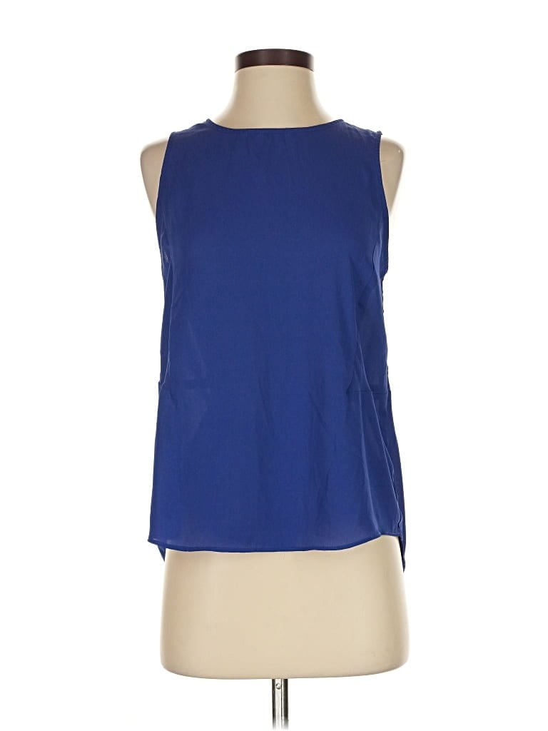 Pre-owned Forever 21 Sleeveless T-shirt In Blue
