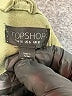 Topshop 100% Cotton Green Jacket Size 6 - photo 6