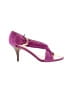 Giuseppe Zanotti 100% Leather Color Block Purple Pink Heels Size EU 36 - photo 1