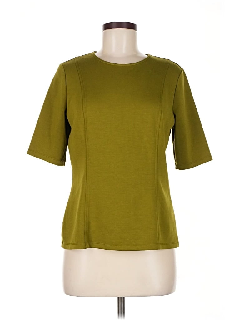 Pre-owned Banana Republic Factory Store Short Sleeve T-shirt In Green