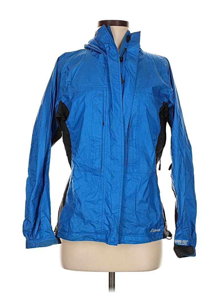 Pre-owned Eastern Mountain Sports Snow Jacket In Blue