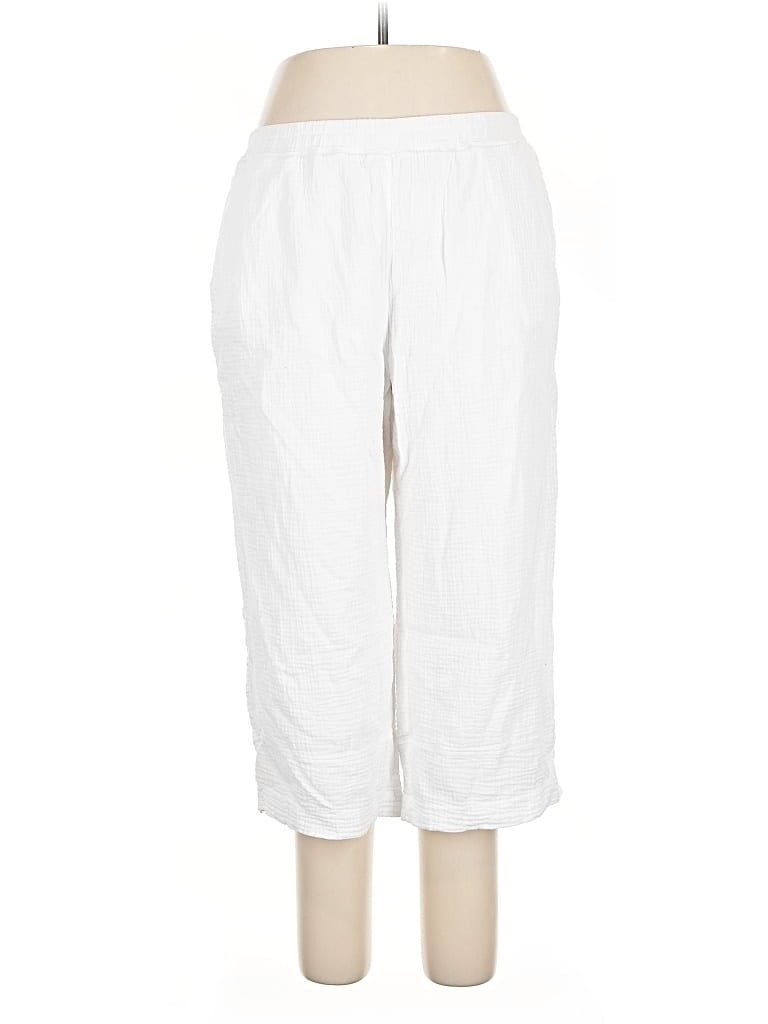 Pre-owned Alfred Dunner Casual Pants In White