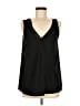 Cooper & Ella 100% Polyester Black Sleeveless Blouse Size M - photo 1