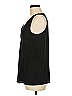 Cooper & Ella 100% Polyester Black Sleeveless Blouse Size M - photo 5