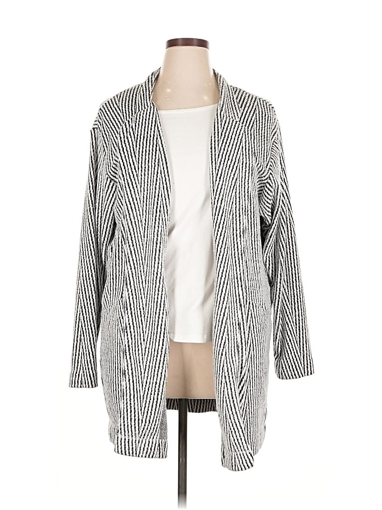 Pre-owned Express Coat In Gray