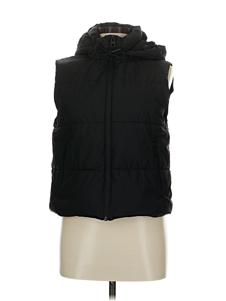 Pre-owned Zara Vest In Black