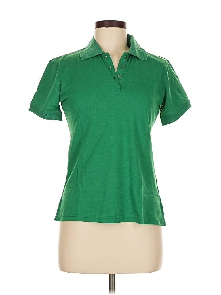 Assorted Brands Short Sleeve Polo Shirt In Green