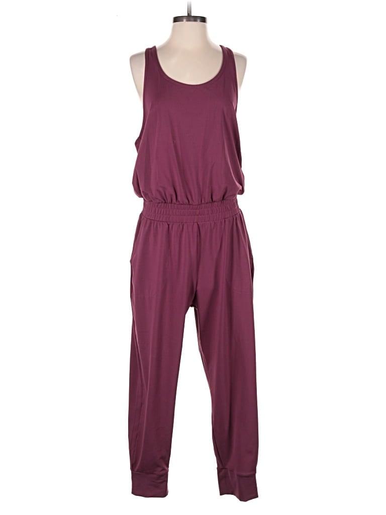 Pre-owned Nike Jumpsuit In Burgundy