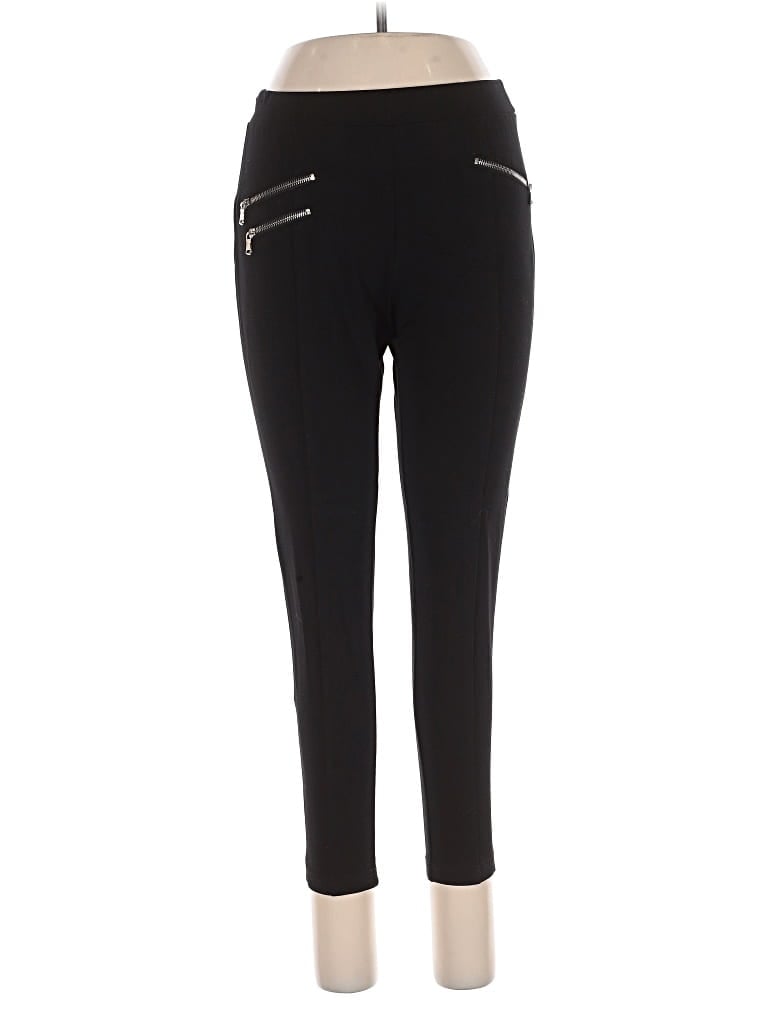 Pre-owned Zara Basic Active Pants In Black