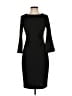 Calvin Klein Solid Black Cocktail Dress Size 2 - photo 1