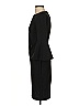 Calvin Klein Solid Black Cocktail Dress Size 2 - photo 5
