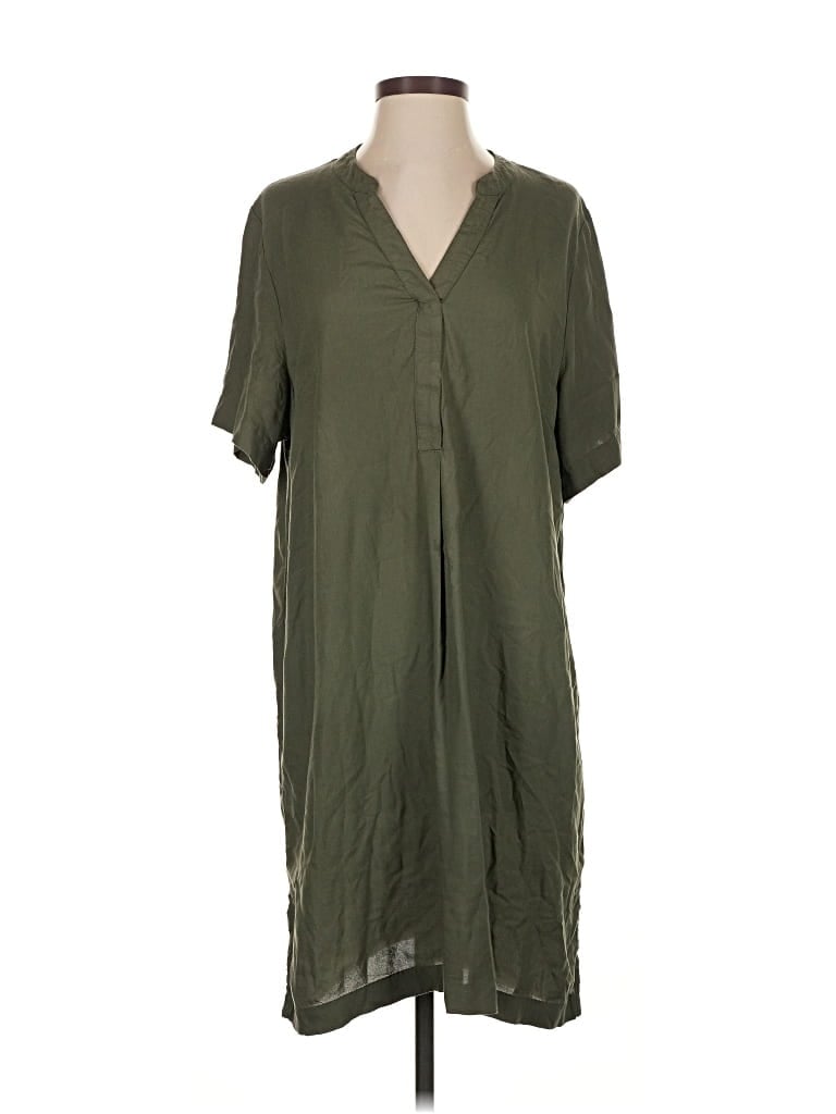 Pre-owned H&m Casual Dress In Green