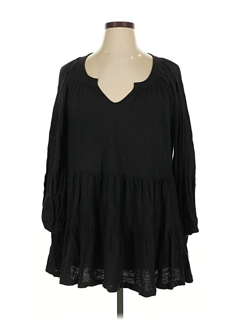 Pre-owned Maeve By Anthropologie Casual Dress In Black