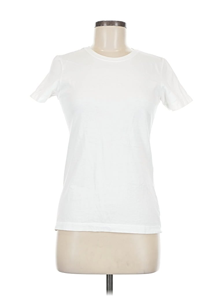 Pre-owned Nike Short Sleeve T-shirt In White