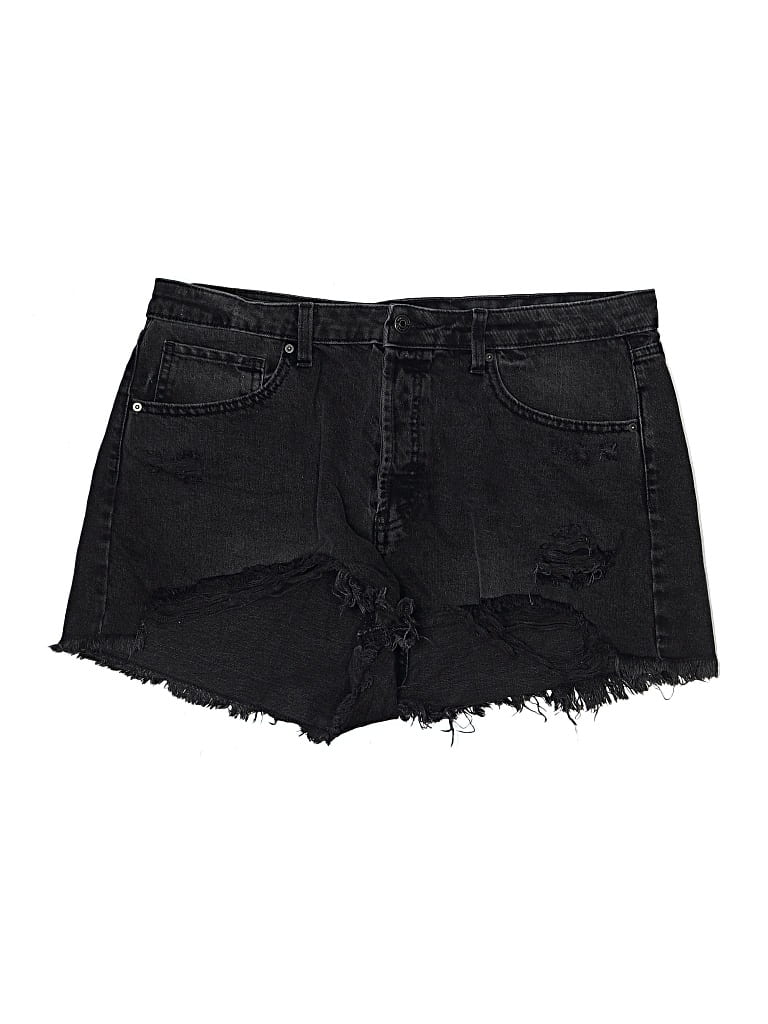 Pre-owned Wild Fable Denim Shorts In Black
