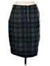 CAbi Plaid Gray Formal Skirt Size 4 - photo 2
