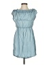 Express 100% Lyocell Blue Casual Dress Size S - photo 1