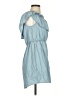 Express 100% Lyocell Blue Casual Dress Size S - photo 4