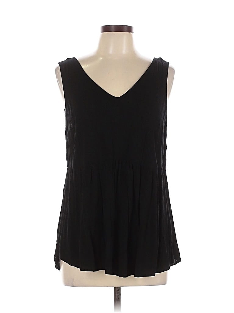 Pre-owned Torrid Sleeveless Blouse In Black