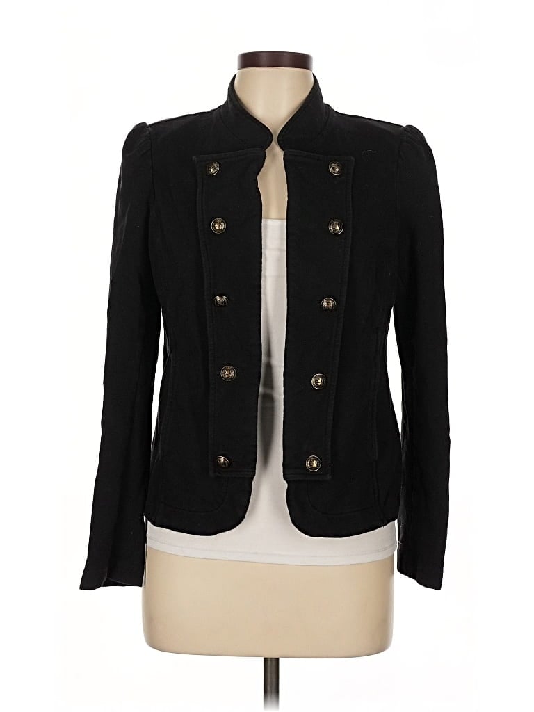 Pre-owned Tommy Hilfiger Blazer Jacket In Black