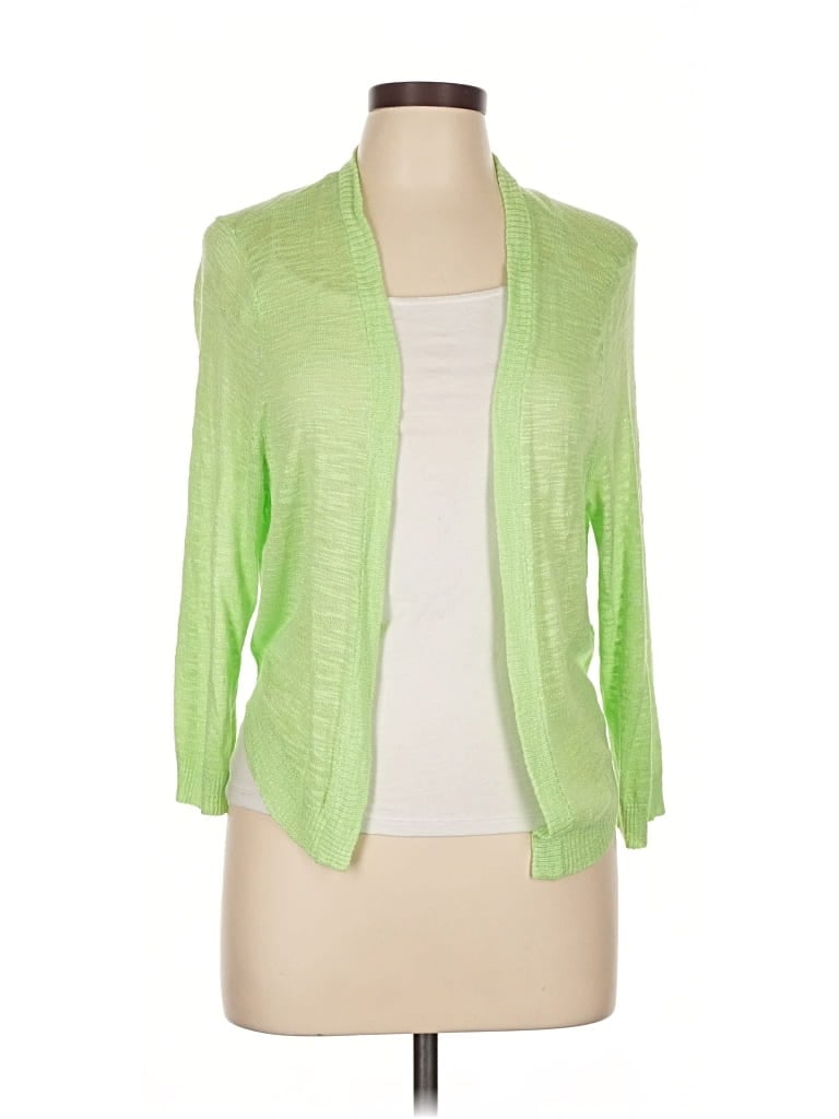 Pre-owned Torrid Cardigan Sweater In Green