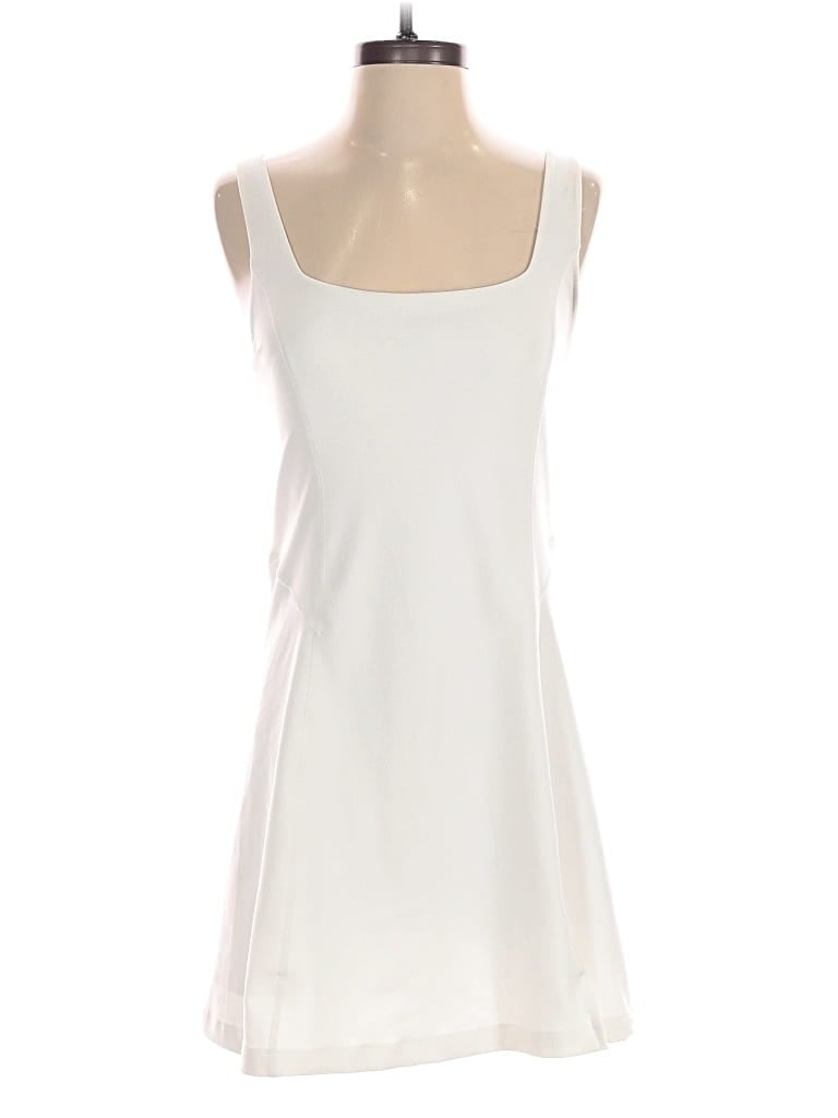 Pre-owned Ypb Casual Dress In White