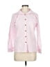 Unbranded Pink Long Sleeve Button-Down Shirt Size M - photo 1