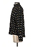 Assorted Brands Polka Dots Black Long Sleeve Blouse Size S - photo 5