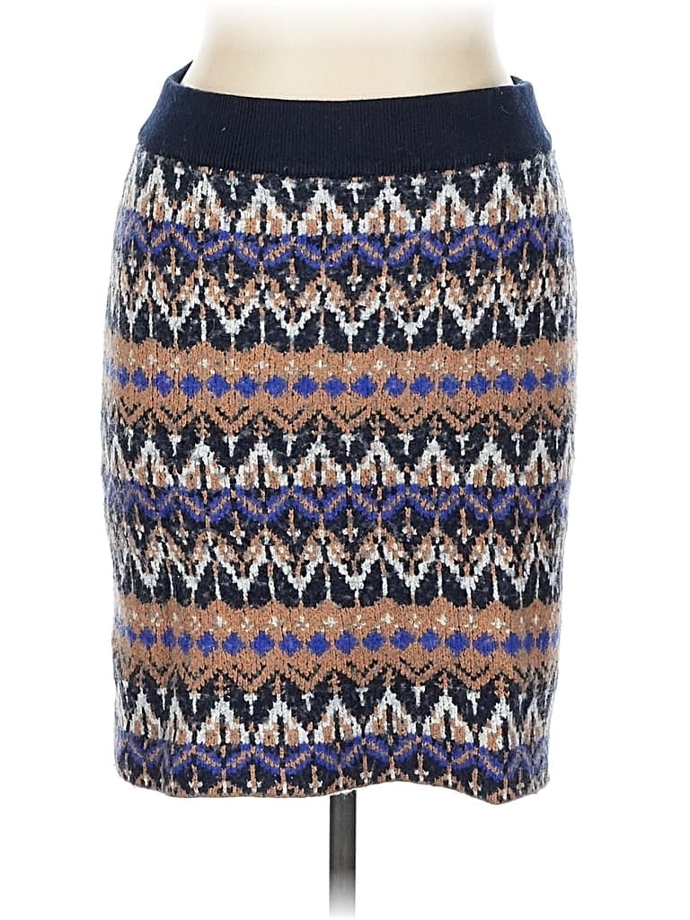 Pre-owned By Anthropologie Casual Skirt In Blue