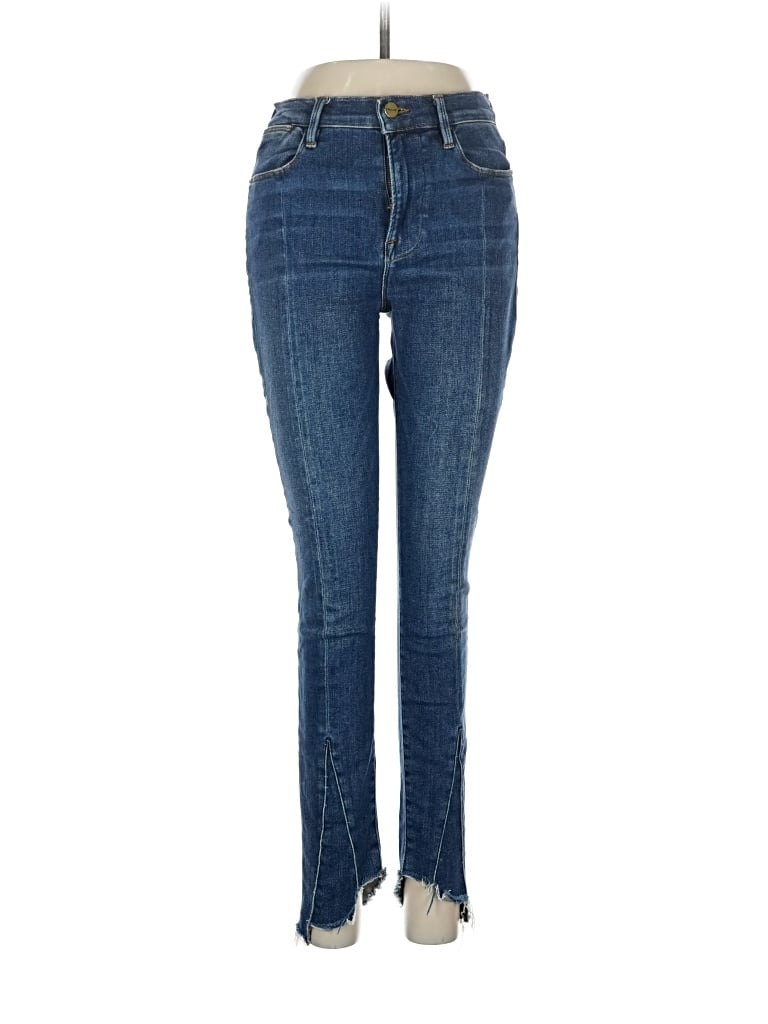 Pre-owned Frame Jeans In Blue