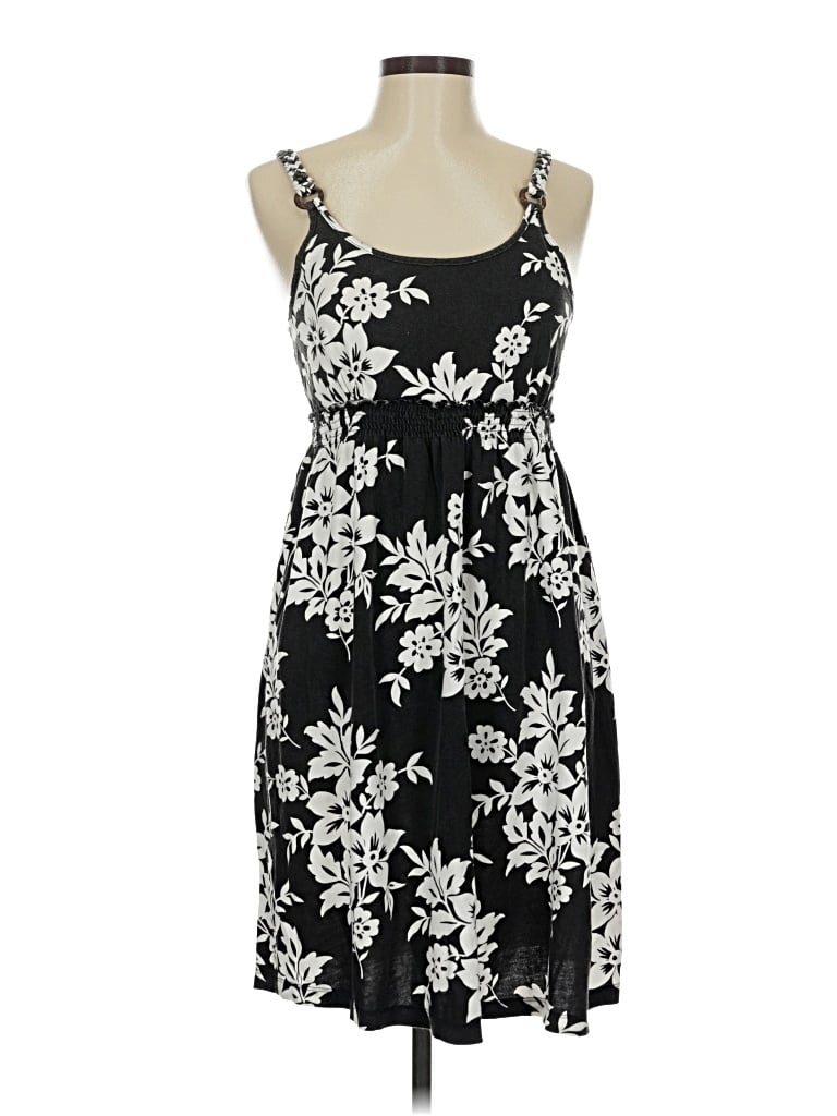 Pre-owned Sonoma Life + Style Casual Dress In Black
