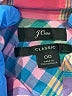 J.Crew Plaid Pink Long Sleeve Button-Down Shirt Size 00 - photo 7