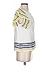 Very J White Short Sleeve Blouse Size S - photo 4