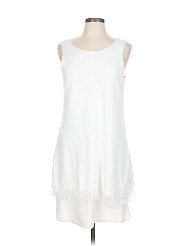Pre-owned Theory Casual Dress In White