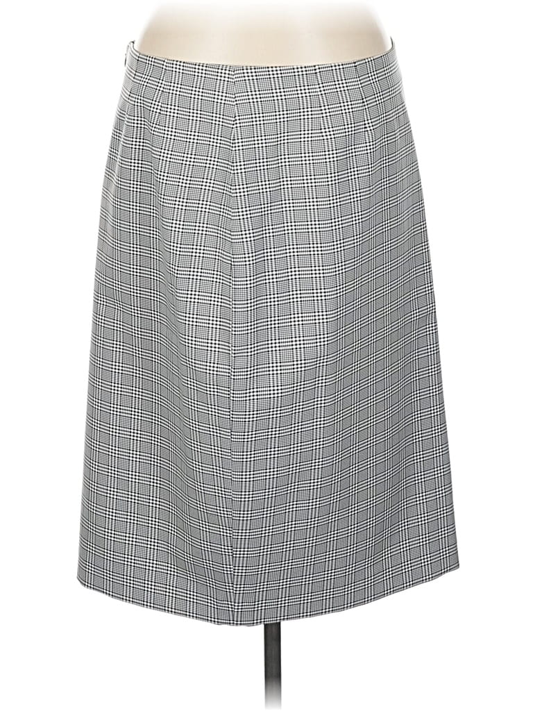 Pre-owned Le Suit Formal Skirt In Gray