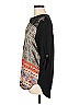 Weston 100% Polyester Black 3/4 Sleeve Blouse Size M - photo 5