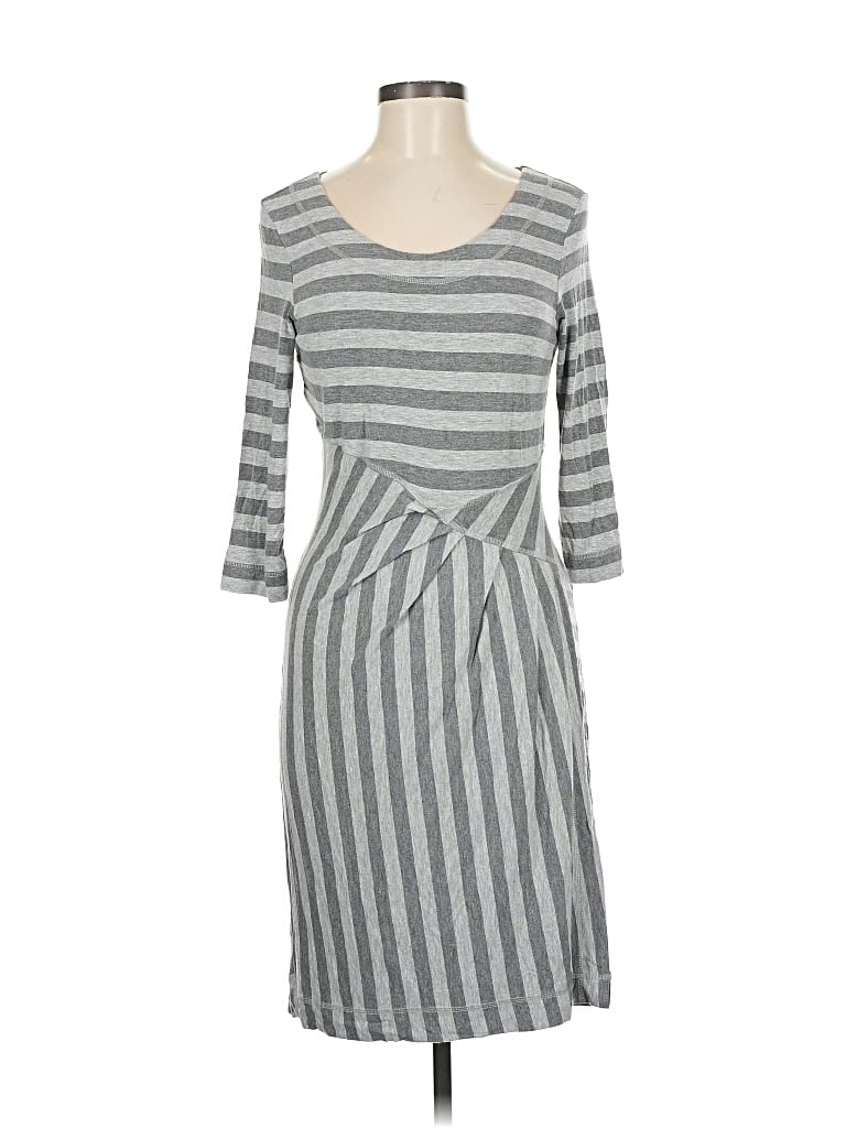 Pre-owned Athleta Casual Dress In Gray