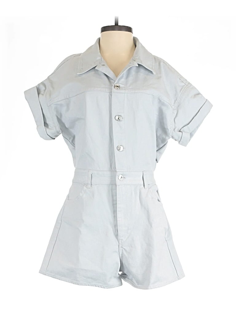 Pre-owned Zara Romper In Gray