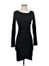 Leith Solid Black Cocktail Dress Size XS - photo 1