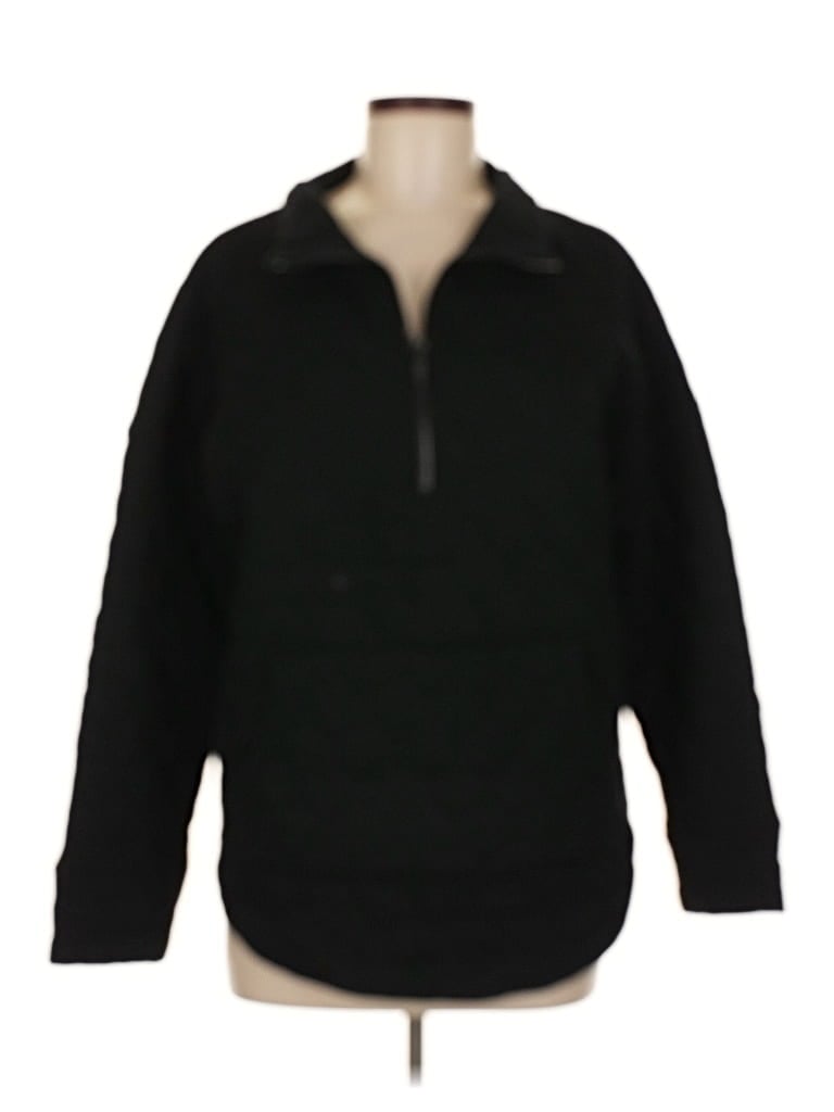 Pre-owned Gap Fit Pullover Sweater In Black