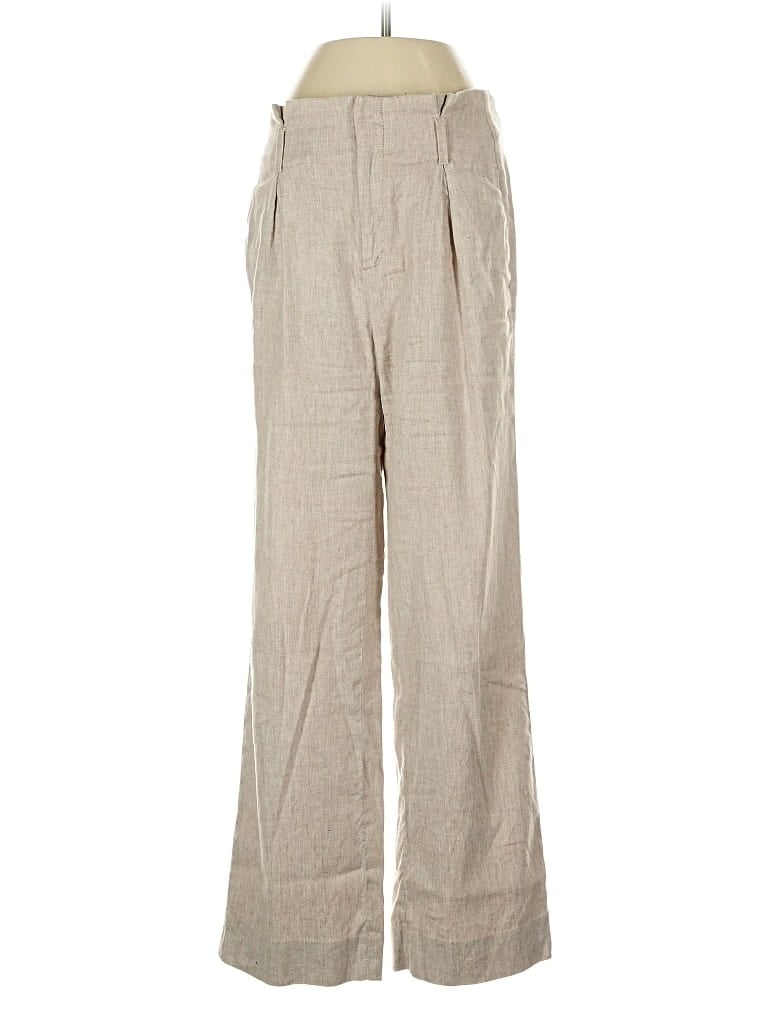 Pre-owned Banana Republic Linen Pants In Brown