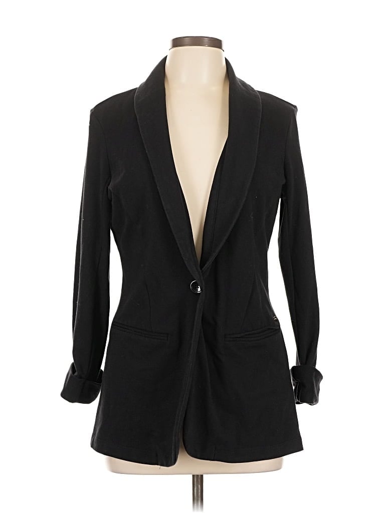 Pre-owned Guess Cardigan Sweater In Black