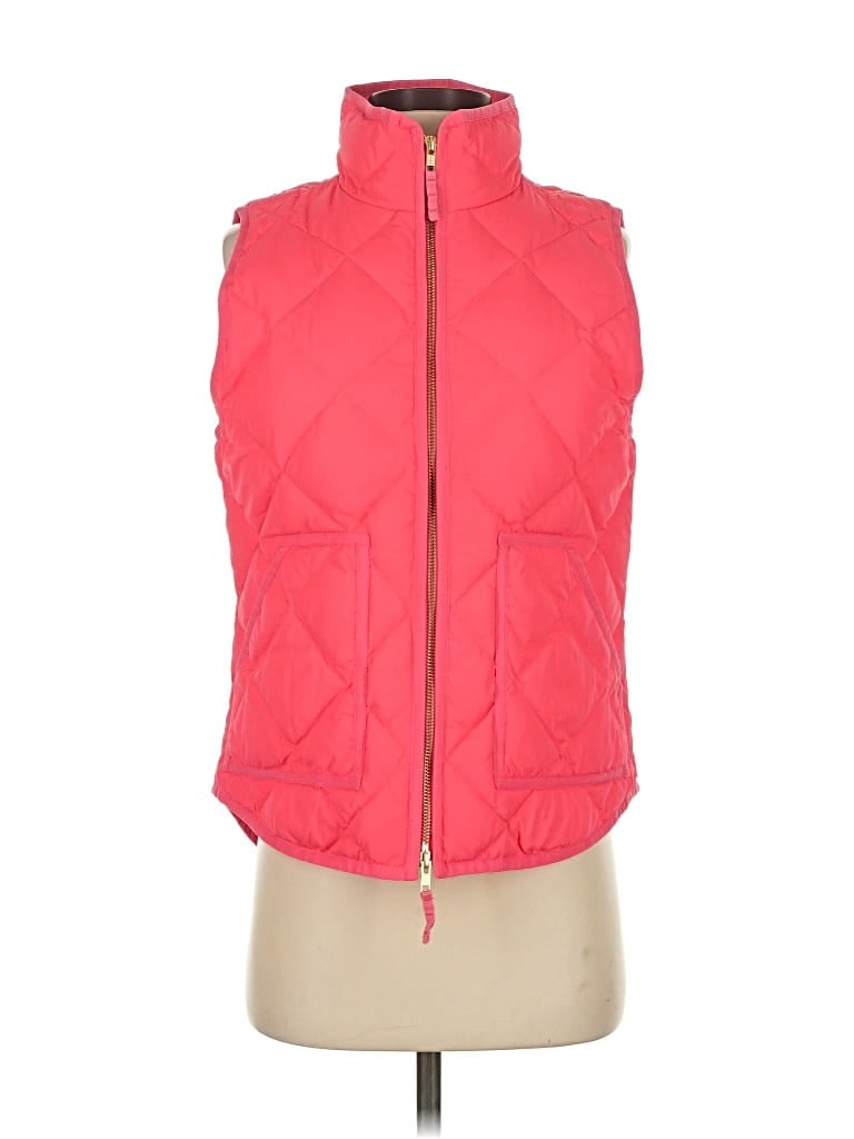 Pre-owned J.crew Factory Store Vest In Pink