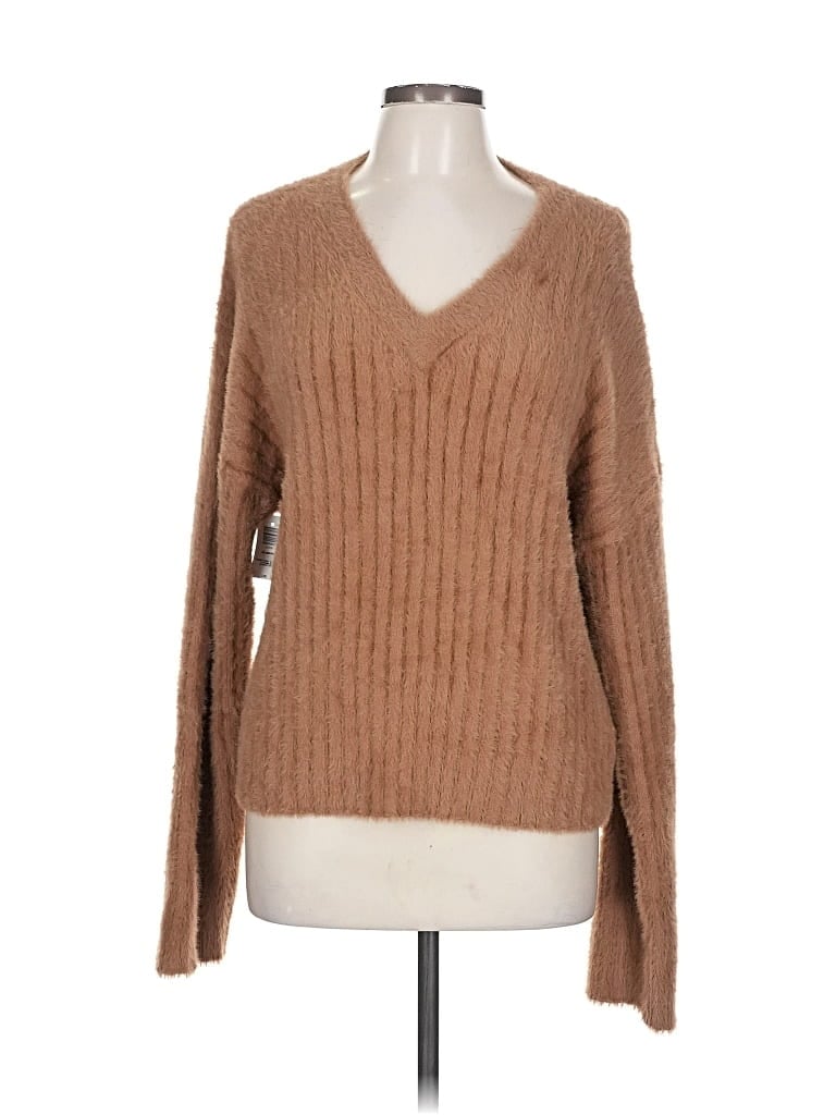 Babaton Pullover Sweater In Brown