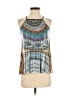 Clover Canyon 100% Polyester Silver Sleeveless Blouse Size XS - photo 1