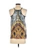 Clover Canyon 100% Polyester Silver Sleeveless Blouse Size XS - photo 2